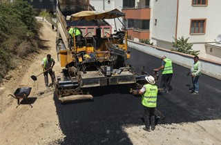 Başkan Deviren Asfalt Çalışmalarını İnceledi